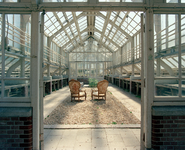 65358 Interieur van de hoge kas van de Hortus Botanicus van de Rijksuniversiteit (Nieuwegracht 185) te Utrecht.